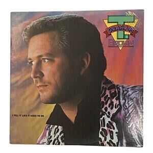 PROMOTIONAL RARE T. Graham Brown I Tell It Like It Used To Be LP Vinyl Record